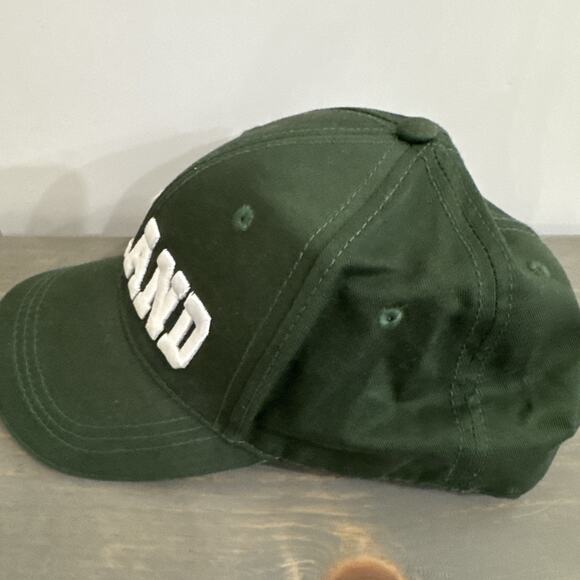 Green Baseball Cap Ireland Embroidered Hat Brass Adjustable Strap - Picture 3 of 10